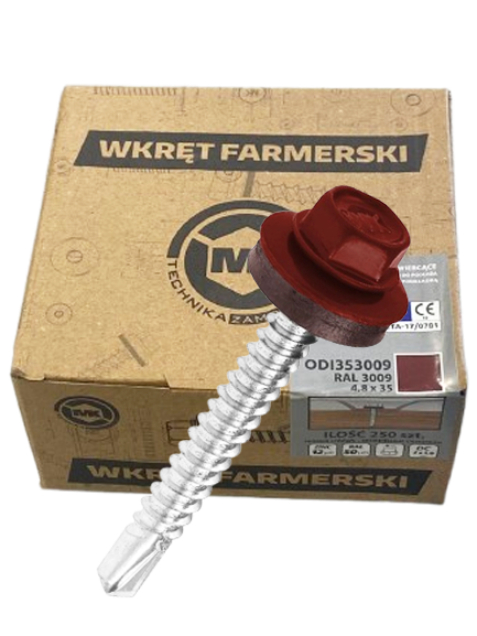 VIJAK ZA KROV 4.8X35 RAL 3009